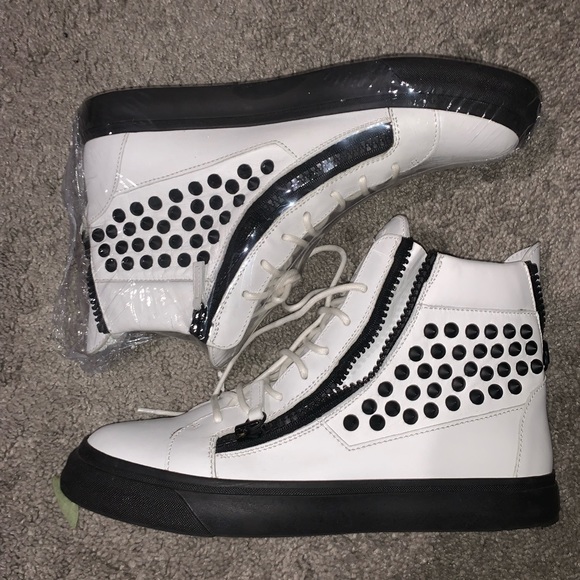 Giuseppe high top sneaker size 43.5 - Picture 2 of 3